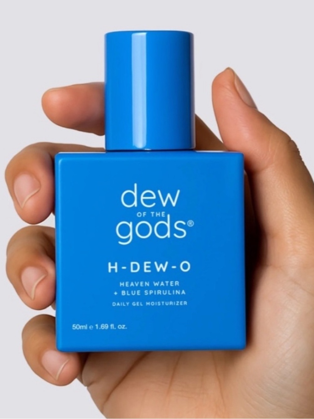 Dew of the Gods H-DEW-O Blue Spirulina Gel Moisturizer 50ml BRAND NEW/SEALED
